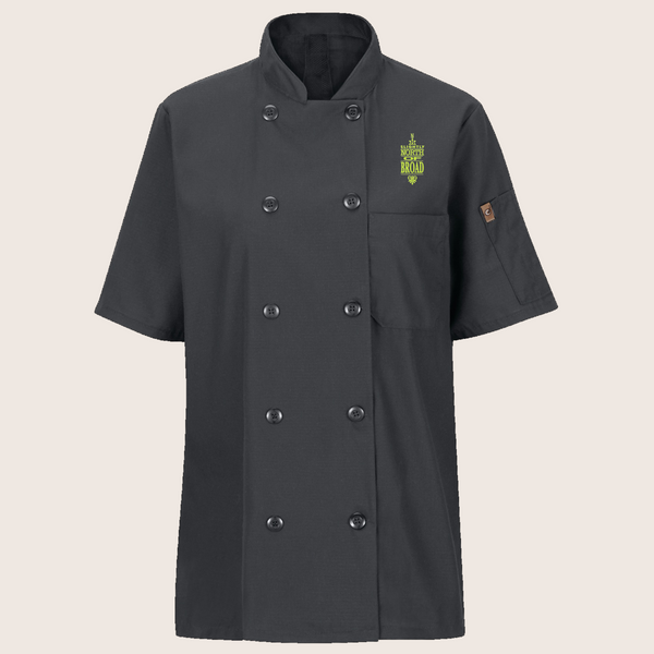 SNOB RedKap Womens Short Sleeve Chef Coat