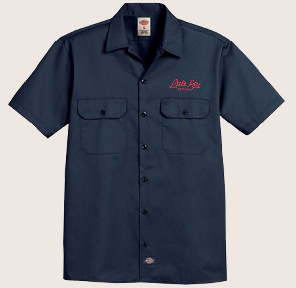 Little Rey Navy Mens Dickies Shirt