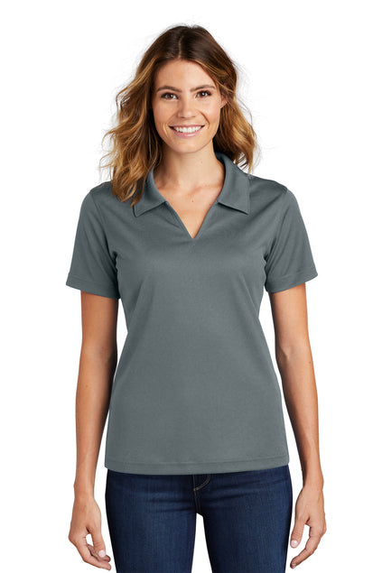 Sport-Tek® Women's Dri-Mesh® V-Neck Polo