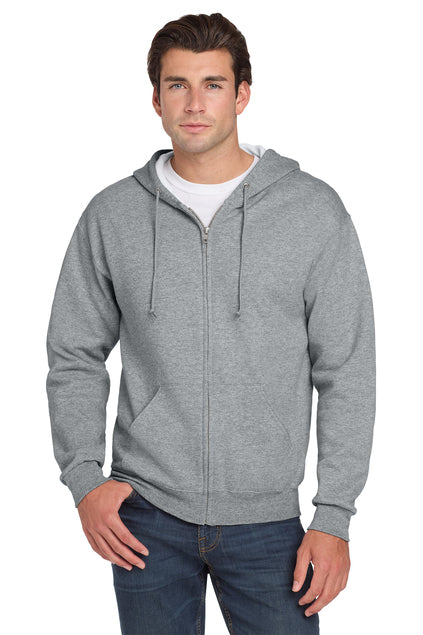 Jerzees Adult NuBlend® Fleece Full-Zip Hooded Sweatshirt