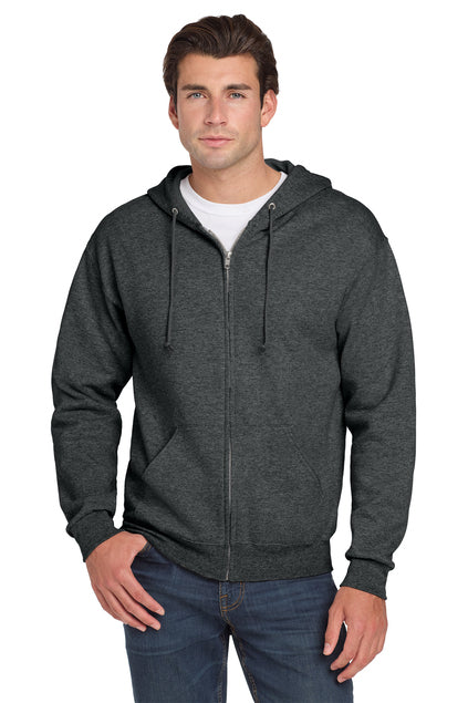 Jerzees Adult NuBlend® Fleece Full-Zip Hooded Sweatshirt