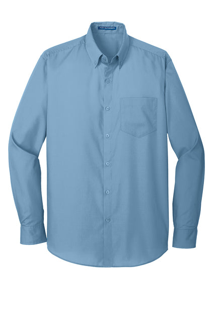 Port Authority® Long Sleeve Carefree Poplin Shirt W100