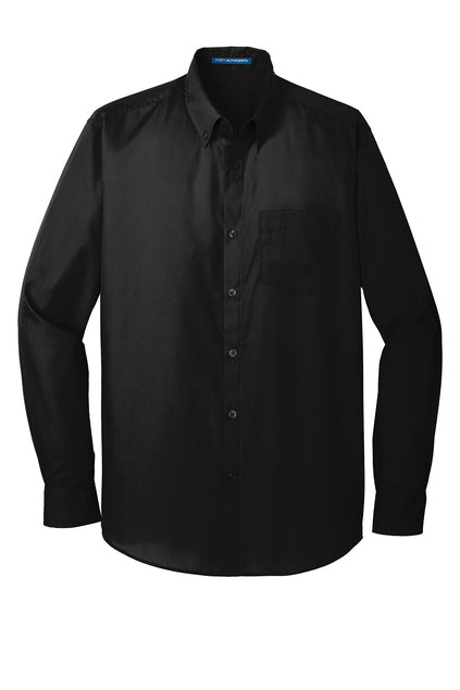 Port Authority® Long Sleeve Carefree Poplin Shirt W100