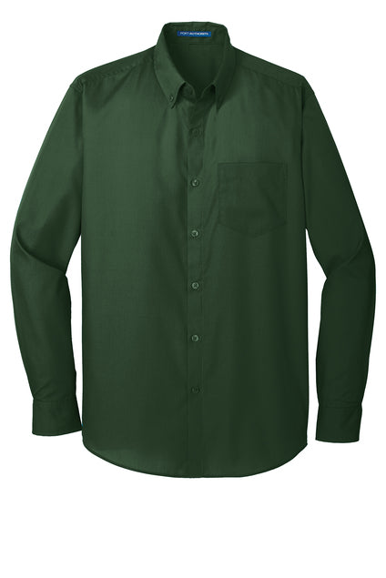Port Authority® Long Sleeve Carefree Poplin Shirt W100