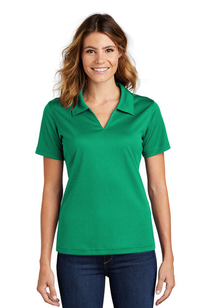 Sport-Tek® Women's Dri-Mesh® V-Neck Polo