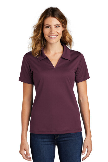 Sport-Tek® Women's Dri-Mesh® V-Neck Polo