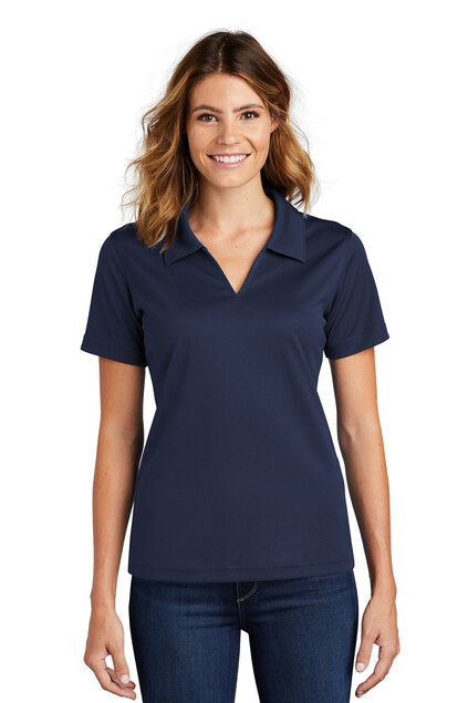 Sport-Tek® Women's Dri-Mesh® V-Neck Polo