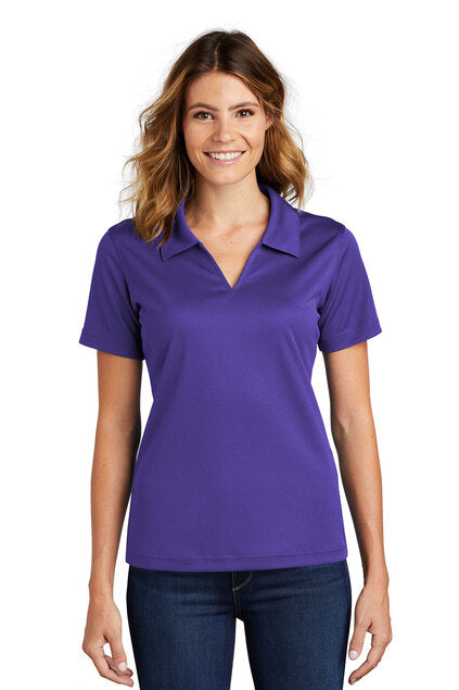 Sport-Tek® Women's Dri-Mesh® V-Neck Polo