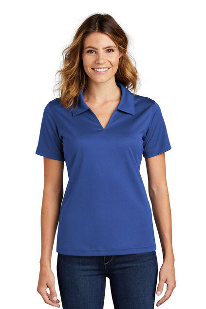 Sport-Tek® Women's Dri-Mesh® V-Neck Polo