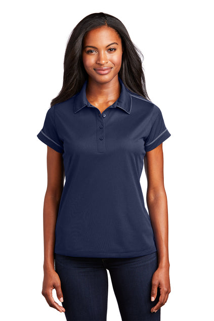 Sport-Tek® Women's Contrast Stitch Micropique Sport-Wick® Polo