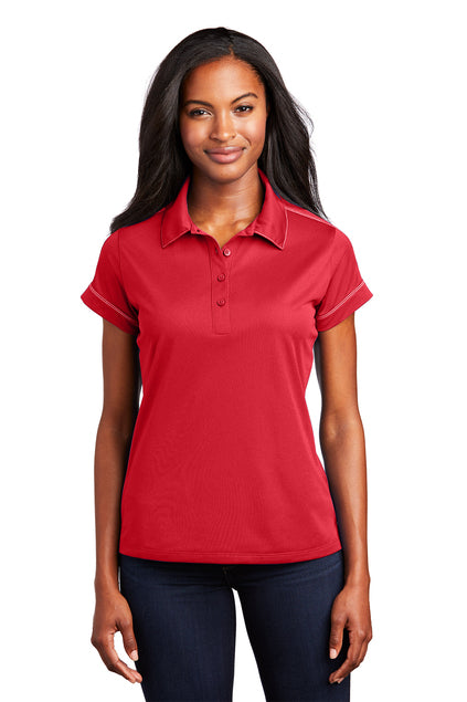 Sport-Tek® Women's Contrast Stitch Micropique Sport-Wick® Polo