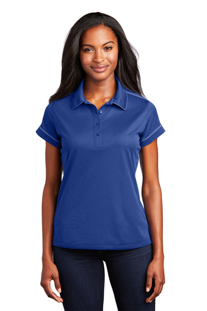 Sport-Tek® Women's Contrast Stitch Micropique Sport-Wick® Polo