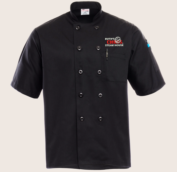 Ruth's Chris Short Sleeve Chef Coat