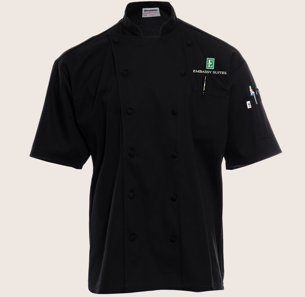 Ruth's Chris Short Sleeve Mesh Back Coat