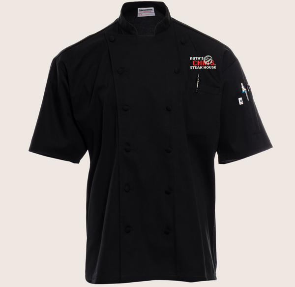 Ruth's Chris Short Sleeve Mesh Back Coat