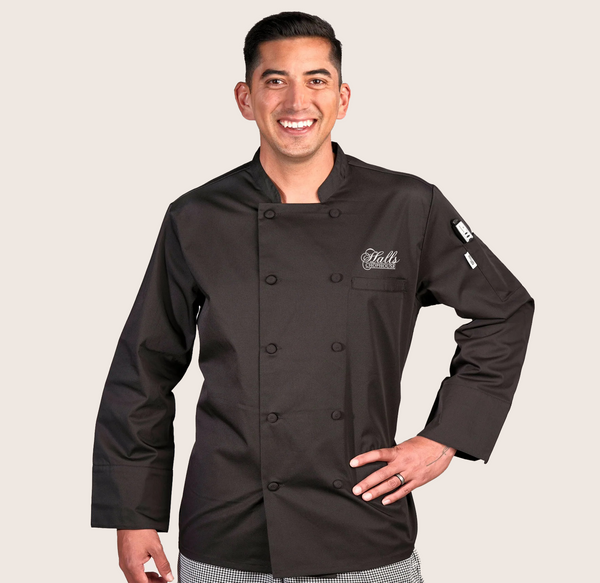 Hall's Chophouse Black Mesh Back Coat