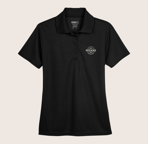 Desano 78181 Black Ladies Polo