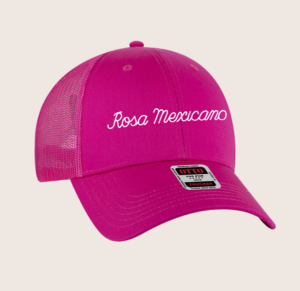 Rosa Mexicano Pink Trucker Hat
