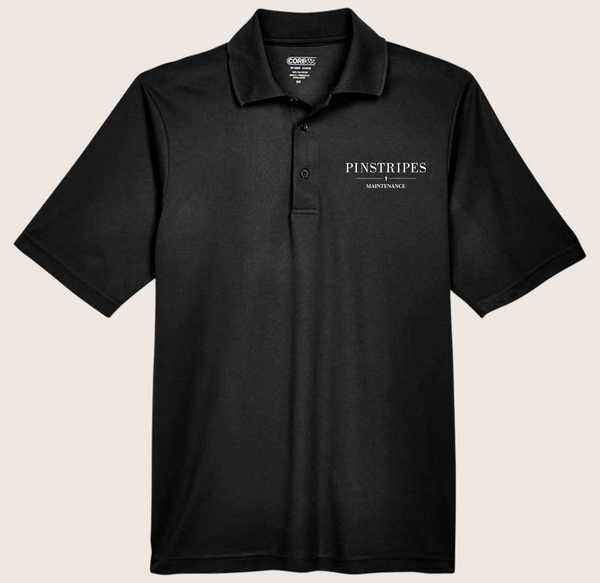 Pinstripes Maintenance Polo Shirt