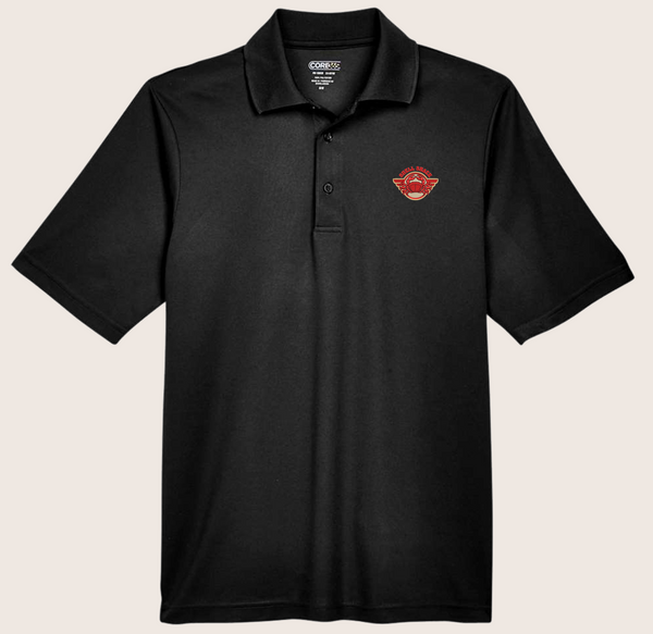 Shell Shack Black Polo