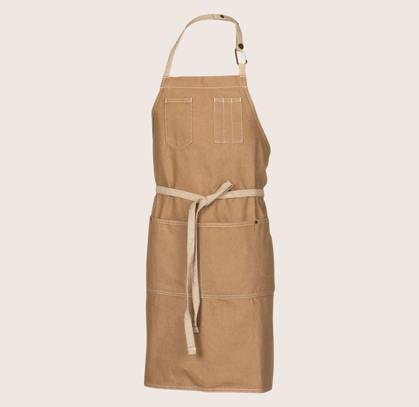 Farmers Catering Natural Bib Apron