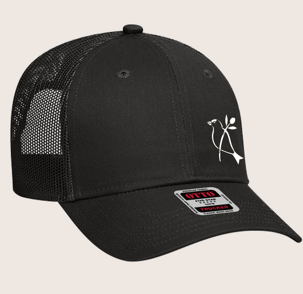 Olive & Finch Black Trucker Cap