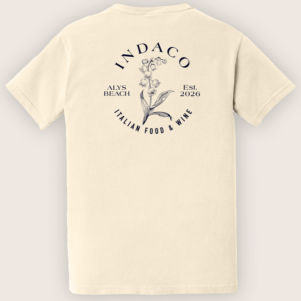 Indaco ALYS Ivory Pocket Tee