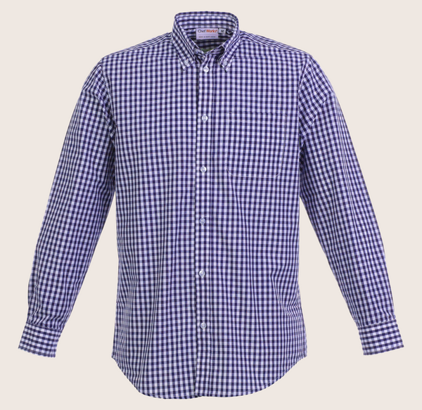 Up On The Roof Gingham Dress Shirt