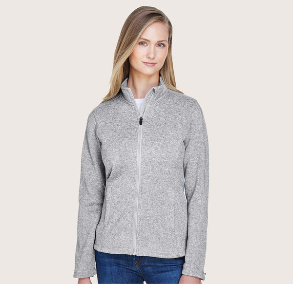 Devon & Jones Ladies' Bristol Full-Zip Sweater Fleece Jacket