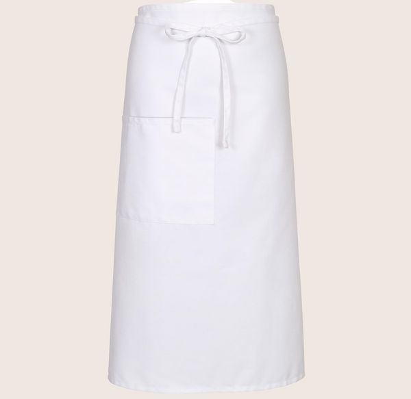 Little Sparrow White Bistro Apron