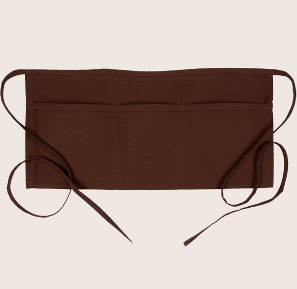 Alfalfa Brown Waist Apron