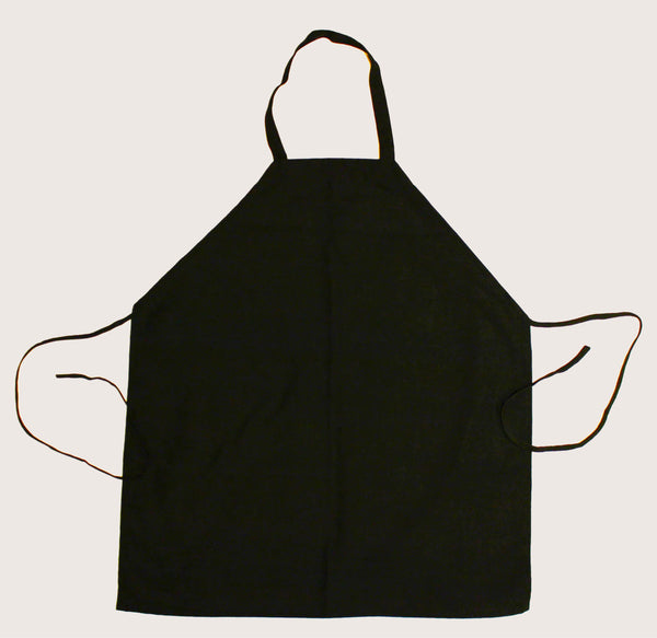 Item# Duds12 Black Bib Apron