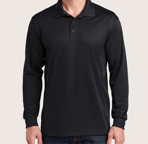 Item# ST657 Sport-Tek® Long Sleeve Micropique Sport-Wick® Polo