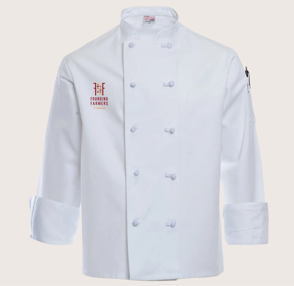 Knot Button Chef Coat