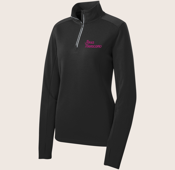 Rosa Mexicano Black 1/4 Zip