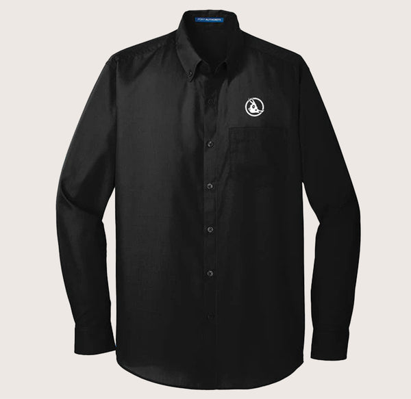 Long Sleeve Carefree Poplin Shirt
