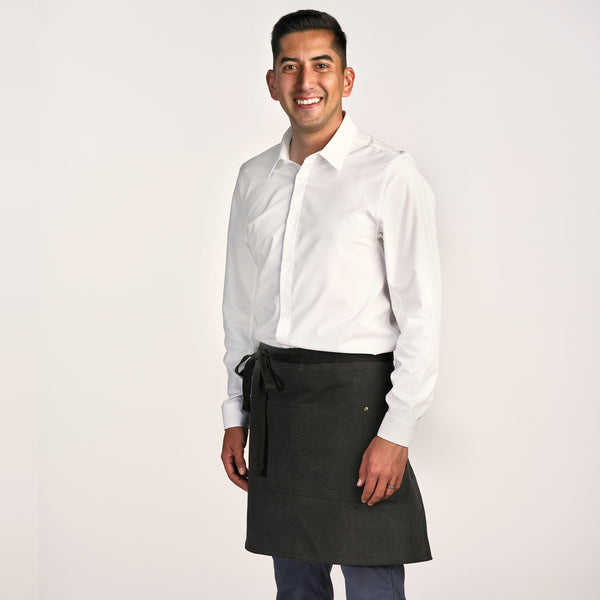 Black Canvas Server Apron