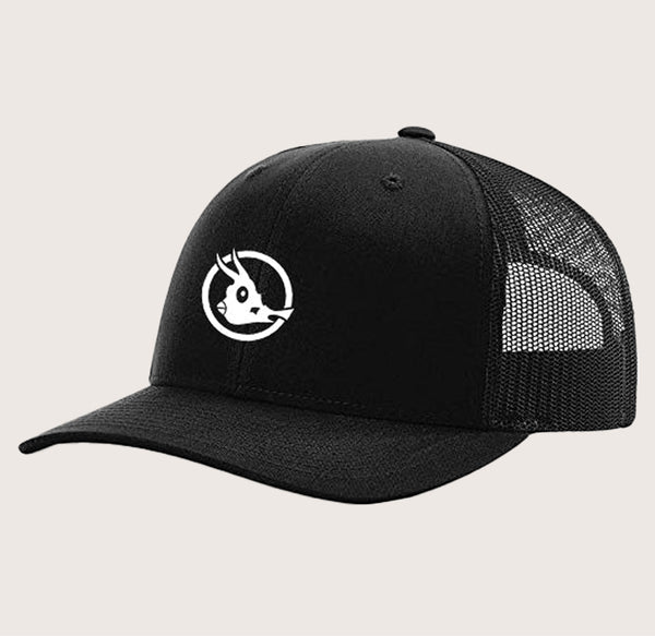 Richardson Mesh Back Trucker Hat with Cowfish Logo