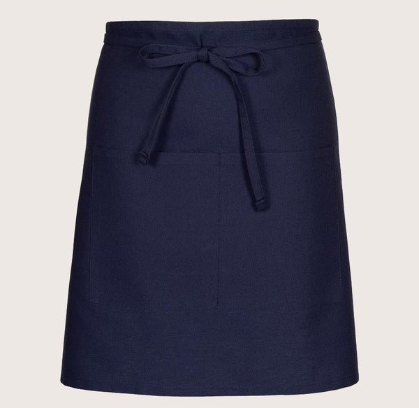 Two Pocket Half Bistro Navy Apron