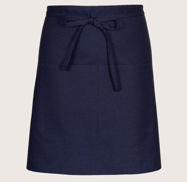Two Pocket Half Bistro Navy Apron