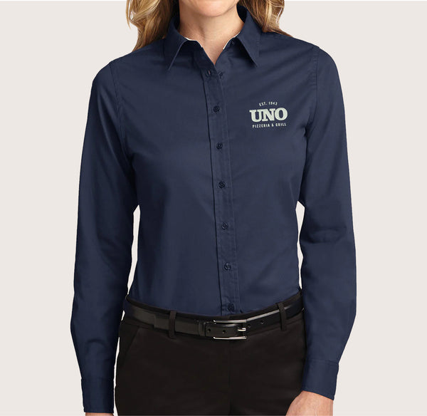 Womens Port Authority® Long Sleeve Easy Care Shirt