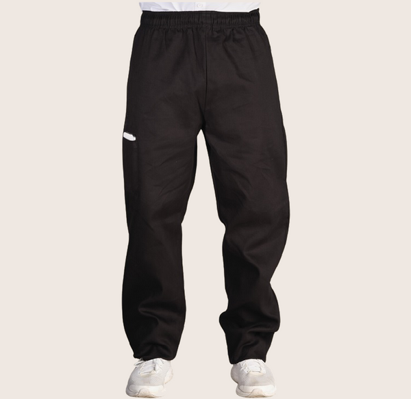 La Lucha Black Chef Pants
