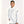 White Knot Button Chef Coat 832