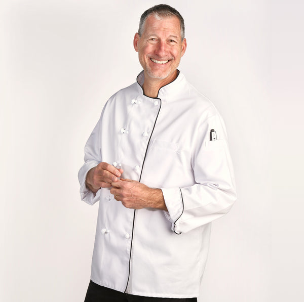 White Executive Chef Coat 840