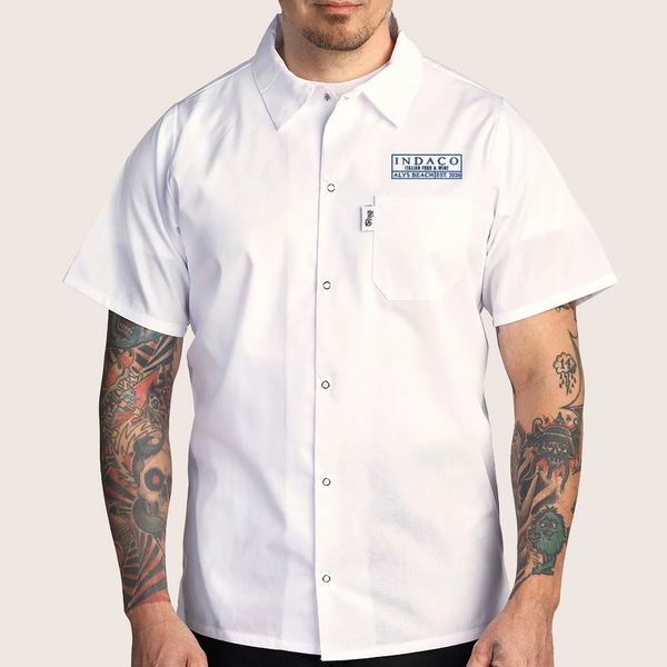 Indaco ALYS White Cook Shirt