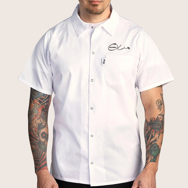 Osteria Olio White Cook Shirt