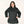 Women's Black Knot-Button Chef Coat 5700W