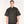 Black Short-Sleeve Knot-Button Chef Coat 5701
