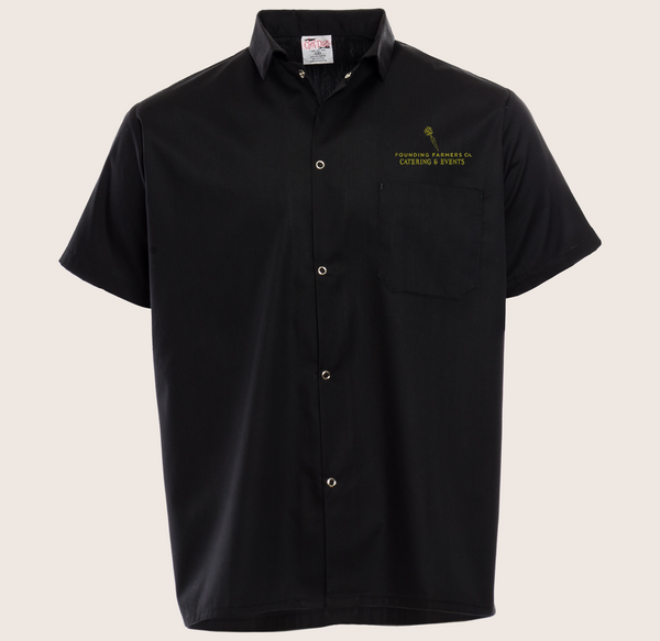 Farmers Catering Black Cook Shirt