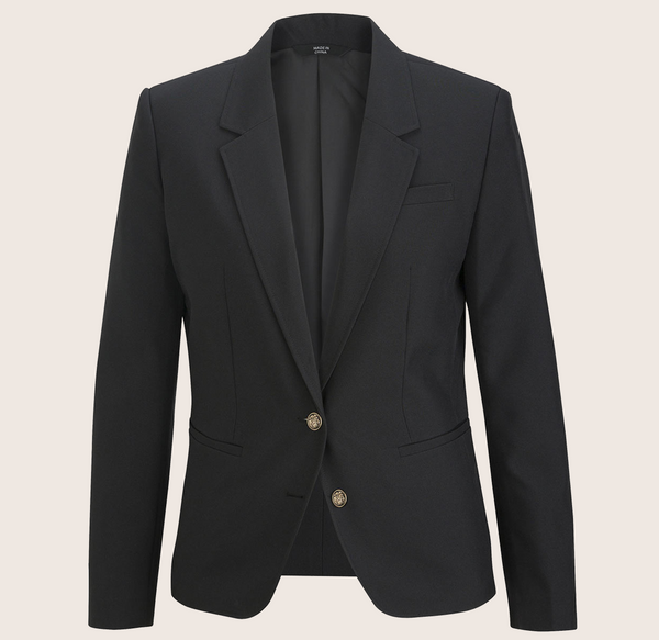 Rosa Mexicano Women's Black Contemporary Blazer